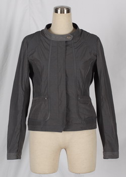 女式罗文袖单衣